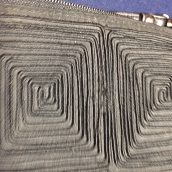 Naturalizer Black Geometrically Designed Crossbody Shoulder Bag - Picture 11 of 11